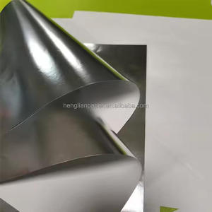 70g C1S bóng bạc metallized giấy aluminized xé kháng ướt sức mạnh giấy cho nhãn chai - Product Image 5
