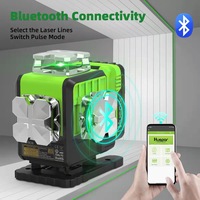 Hilda — niveaux Laser 4D, niveau Laser rotatif 16 lignes à faisceau vert, ligne croisée, P04CG