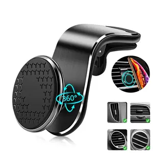 Magnetischer Autotelefon halter Universal Air Vent Autotelefon halterungen Handy-GPS-Unterstützung für iPhone Huawei Samsung Rotations halterung