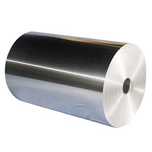 8011 8079 1235 Papel de aluminio metálico 0,02mm 0,01mm Paquete de película reforzada Sartenes de papel de aluminio desechables - Product Image 1