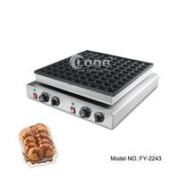 Peralatan Dapur Profesional Pemanggang Poffertjes Listrik Pembuat Pancake Anti Lengket Terbaik FY-2243 Mesin Pancake Mini Komersial