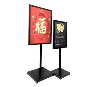 Support de signalisation économique et durable pour affiches publicitaires extérieures, support de sol pour affiches, support de trottoir pour la publicité - Product Image 5