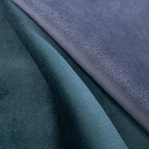 Composito ad alta elasticità simile al cotone con pelliccia sintetica di volpe argentata 100% tessuto felpa in poliestere - Product Image 3