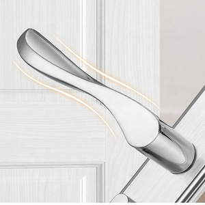 Stainless Steel Bathroom <strong>Handle</strong> Door <strong>Lock</strong> Sliding Glass Door <strong>Lock</strong> Set <strong>Lock</strong> Door <strong>Handle</strong> - Product Image 2