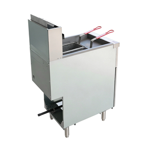 Freidora Comercial de Gas Natural de 50 lb con 4 Quemadores de Tubo, Cada Una con Capacidad de 30,000 BTU/H - Product Image 4