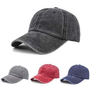 Gorras de Béisbol Clásicas de 6 Paneles, de Algodón Lavado, Ajustables, de Alta Calidad, con Logotipo Bordado Personalizado, Estilo Vintage - Product Image 2