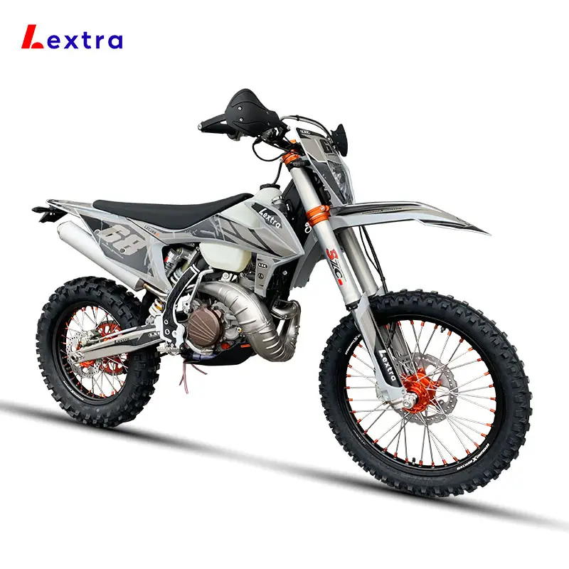 Lextra 핫 세일 오프로드 오토바이 공장 소매 도매 300CC 2T 2 스트로크 하드 엔듀로 모토크로스 KTM 먼지 자전거 성인용