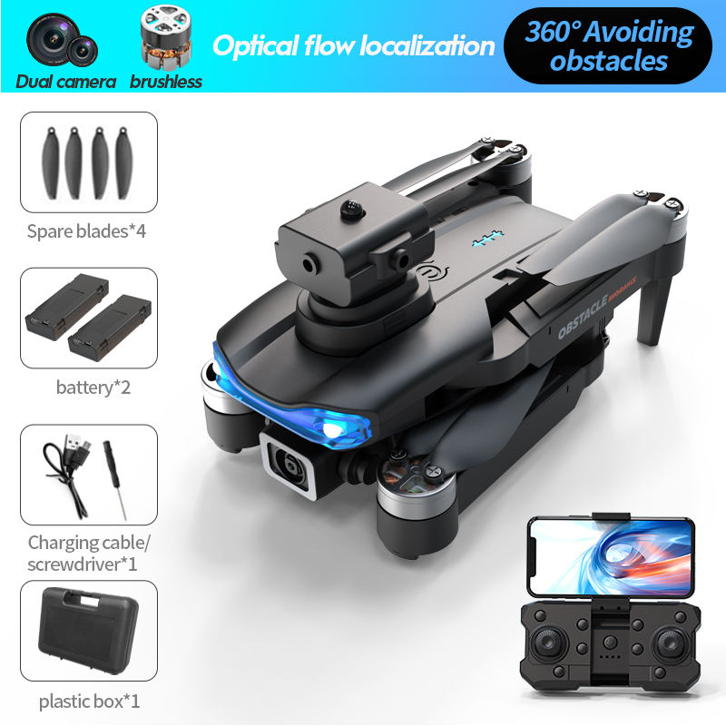 Black (including two batteries)