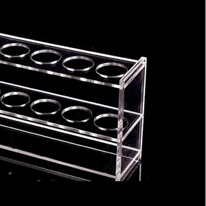 Số lượng lớn giảm giá <span class=keywords><strong>plexiglass</strong></span> Ống nghiệm chủ colorimetric Ống khung đơn/đôi Hàng khung 13mm 16mm 18mm cho phòng thí nghiệm - Product Image 3