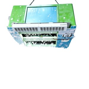 Máquina de nieve con control remoto de 600W, eléctrica, para uso comercial en interiores y exteriores, con enchufe europeo, para efectos invernales en parques temáticos. - Product Image 4