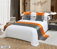 SANHOO – Ensemble de couvre-lits de luxe sur mesure, grande taille, pour hôtels étoilés, coloré et de haute qualité