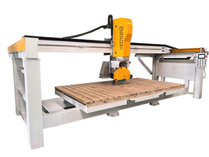 3500mm Industrial CNC Bridge Saw 3 Axis <b>Cutting</b> <b>Machine</b> with Rotating Head for <b>Stone</b> Slabs Granite Marble - Product Image 4
