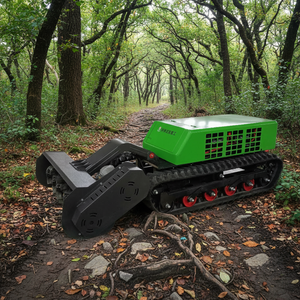 Cortadora de Césped con Control Remoto a Batería, Diseño de Orugas para Uso en Campos - Product Image 5