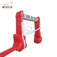 Arco Inflable de PVC con Forma de Guitarra Rock, Impermeable, Personalizable en Tamaño y Color, para Fiestas Musicales al Aire Libre, Marca WINSUN CE