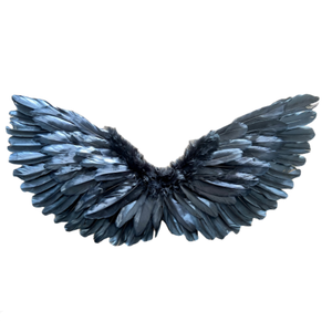 Ali <span class=keywords><strong>d</strong></span>'<span class=keywords><strong>angelo</strong></span> bianche di alta qualità per il carnevale di Halloween Cosplay decorazioni per feste di medie dimensioni con piume tinte durevoli - Product Image 5