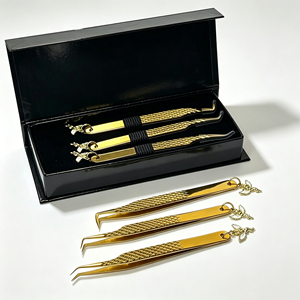 <span class=keywords><strong>Pinzas</strong></span> <span class=keywords><strong>de</strong></span> Precisión para Extensión <span class=keywords><strong>de</strong></span> Pestañas con Logotipo Personalizado Gratuito, <span class=keywords><strong>Pinzas</strong></span> para Pestañas <span class=keywords><strong>de</strong></span> Volumen Clásico con Punta <span class=keywords><strong>de</strong></span> Fibra - Product Image 3