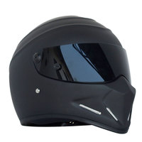 Casque de moto intégral FRP Casque de motocross DOT pour Top Gear Le casque STIG pour visière SIMPSON 5 couleurs