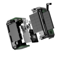 Radio AM/FM de Emergencia con Manivela Solar, 10000MAH, para Desastres al Aire Libre