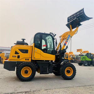 Wheeled 1 Ton Excavator Mini Forestry Machinery <b>Small</b> <b>Wheel</b> for Sale - Product Image 1