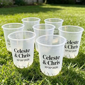 Gobelets givrés personnalisables de 10 oz, gobelets en plastique de 16 oz (600 ml) à changement de couleur, gobelets de stade avec logo personnalisé, cadeaux pour fêtes et mariages - Product Image 1