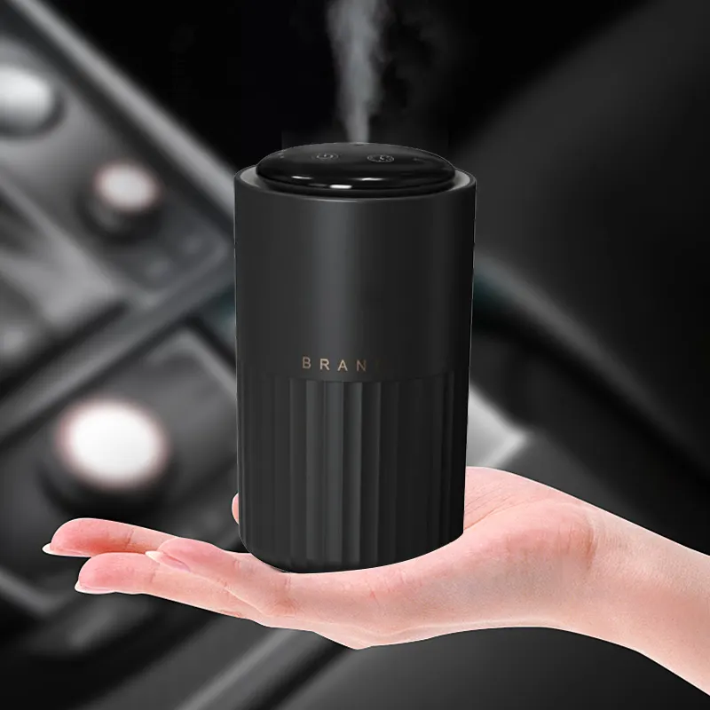 Difusor de aroma inalámbrico para aromaterapia de coche, Humidificador purificador de aire de plástico, difusores ambientadores, niebla Led con Usb