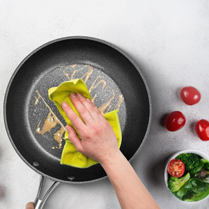 Batterie de cuisine en aluminium forgé avec revêtement antiadhésif, comprenant poêle, casserole et faitout à poignée en acier inoxydable – Offre Spéciale - Product Image 5