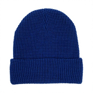 Bonnet d'hiver personnalisé en acrylique tricoté avec revers pour marques de boutiques, fournisseur en gros, faible MOQ - Product Image 1