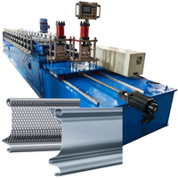 Machine de formage à froid pour volets roulants en acier perforé, modèles doubles, machine automatique pour volets roulants, vente chaude