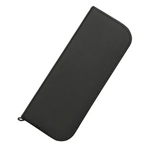 Hairdressing Scissors <b>Storage</b> Bag <b>for</b> Barbers <b>Black</b> Leather <b>Box</b> with Zipper Closure Wholesale Kit - Product Image 5