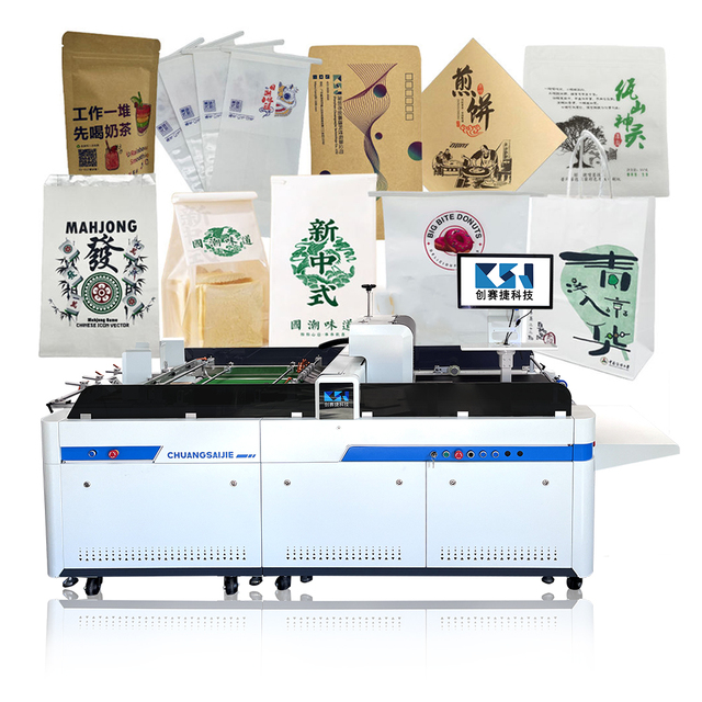 CSJ297FY One Pass Digital Printing Machine for Paper Bags Kraft Food Package Multicolor Digital Inkjet Printer