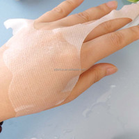 Masque pour les yeux en papier personnalisé, de haute qualité, flexible, en maille non tissée + fibre d'ammoniac de cuivre, anti-graisse, 50 g/m², élastique, respirant, DIY