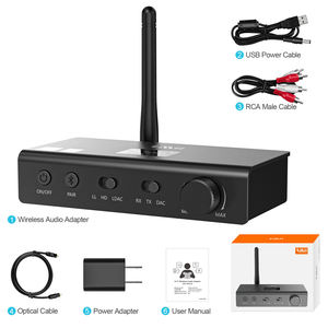 Récepteur audio <span class=keywords><strong>Bluetooth</strong></span> 1Mii DS700 avec puce DAC ESSSABRE9018 Adaptateur <span class=keywords><strong>Bluetooth</strong></span> pour haut-parleurs TV - Product Image 3