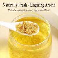 Fleurs d'Osmanthus séchées, Thé d'Osmanthus, Osmanthus frais à consommer, Osmanthus doré déshydraté, Nouvelles fleurs pour infuser de l'eau