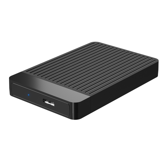 2.5 Inch SATA USB 3.0 High-Speed Transfer Hard Drive Enclosure Plastic HDD Protection Case for External SSD Storage