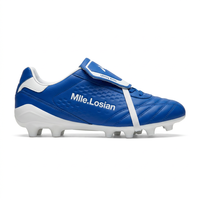 Chaussures de football de production standardisée, chaussures de football en microfibre, crampons de performance pour le football