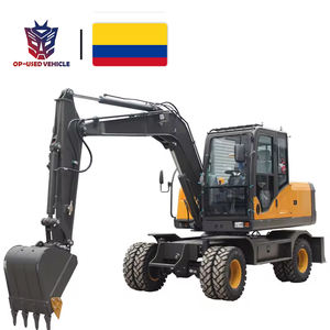 Prix d'usine Excavadora De Ruedas Pneus Excavatrices à roues 15 tonnes 8 tonnes 7 tonnes Excavatrices à roues - Product Image 6