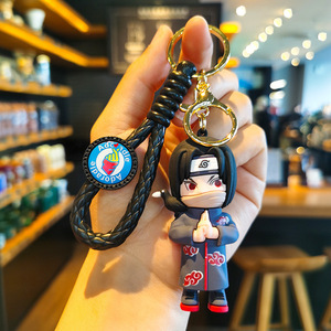 Porte-clés en silicone 3D mignon <span class=keywords><strong>de</strong></span> couple <span class=keywords><strong>de</strong></span> dessins animés, non toxique, breloque pour sac d'école, accessoire <span class=keywords><strong>de</strong></span> voiture créatif, <span class=keywords><strong>figurine</strong></span> pendentif - Product Image 6
