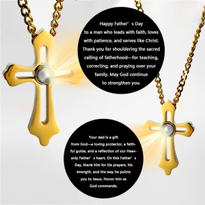 Giveluck Biểu Tượng Các Tốt Sheperd Quyến Rũ Chiếu Chéo Mặt Dây Chuyền Vòng Cổ Cho Công Giáo Cửa Hàng Trực Tuyến Bán Buôn Mục - Product Image 4