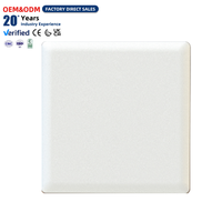 Interrupteur mural simple 1 poste 1 voie blanc type 86, panneau ignifuge, structure durable, fourniture OEM