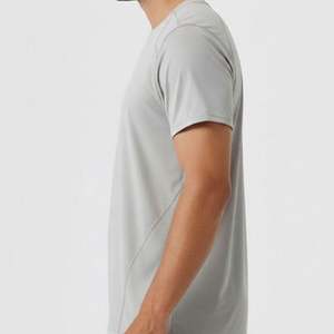 Camiseta Deportiva para Hombre, 100% Poliéster, Ligera, Transpirable, de Secado Rápido, Tejido Elástico, para Yoga, Gimnasio, Entrenamiento, Running - Product Image 4