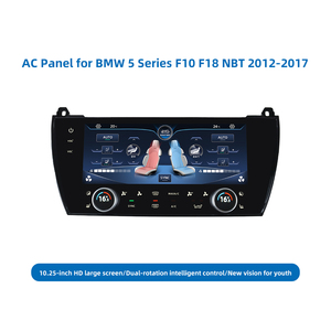 Pour BMW Série 5 F10 11-17 Écran tactile LCD 10,25 pouces Android OS Affichage de la climatisation USB Montage sur tableau de bord 1 an - Product Image 2