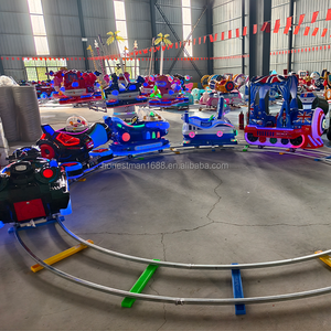 Xe lửa điện có đường ray, trò chơi giải trí trong nhà và ngoài trời 5 chỗ ngồi dành cho trẻ em - Product Image 1