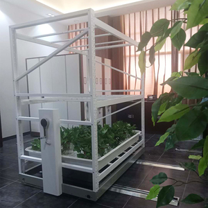 Cultication Large Mobile Microgreens Growing Rack Eficiente Agricultura de interior Invernaderos agrícolas Producto - Product Image 4