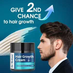 Krim penumbuh rambut organik alami, produk perawatan penumbuh kembali rambut pria