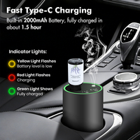 Diffuseur d'huiles essentielles sans eau en gros, sans eau, sans chaleur, diffuseur de parfum portable pour voiture, désodorisant électrique de bureau pour la maison