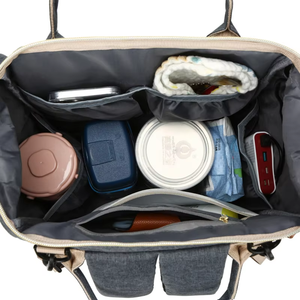 Fábrica Atacado ou Personalizado Outdoor Multifunction Mommy <span class=keywords><strong>Bag</strong></span> Bebê Crianças Mochila para Crianças Travel Storage - Product Image 6