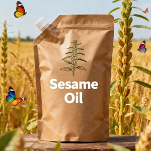 Bolsa con Boquilla Flexible y Duradera con Logotipo Personalizado, Envase de Plástico de 600 ml/1 L para Rellenar Aceite de Oliva y Leche, Envase Vertical para Aceite de Cocina - Product Image 2