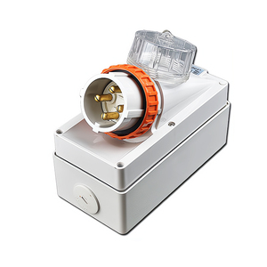 Enchufe impermeable australiano Lluvia a prueba <span class=keywords><strong>de</strong></span> explosiones para exteriores 32A Dispositivo <span class=keywords><strong>de</strong></span> fuente <span class=keywords><strong>de</strong></span> alimentación abierta industrial <span class=keywords><strong>de</strong></span> tres polos Plug-in - Product Image 3