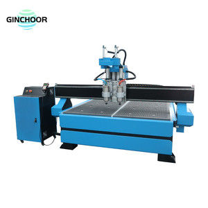 1850 2050 Dual Process Double Spindles <span class=keywords><strong>CNC</strong></span> <span class=keywords><strong>Router</strong></span> Công Cụ Khí Nén Changer Panel Đồ Nội Thất Gỗ Máy Làm Việc - Product Image 3