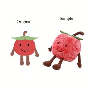 Jouets en peluche personnalisés en forme de mangue, brodés, pour anniversaire, vente en gros, souvenirs d'usine, poupée en peluche de dessin animé - Product Image 5